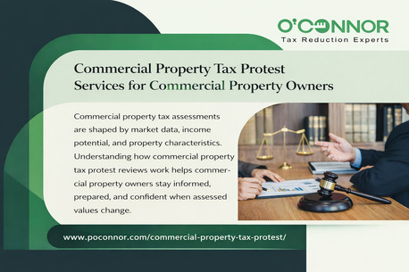 Houston, Real Estate, Commercial Property Tax Protest Services For Commercial Property Owners