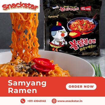 New Delhi, Food & Drink, Samyang Ramen &ndash; Fiery Korean Noodles By Snackstar
