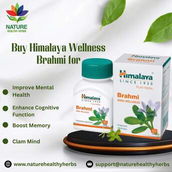 New York, Health & Beauty Items, USD 111,  Himalaya Wellness Pure Herbs Brahmi For Mind Wellness