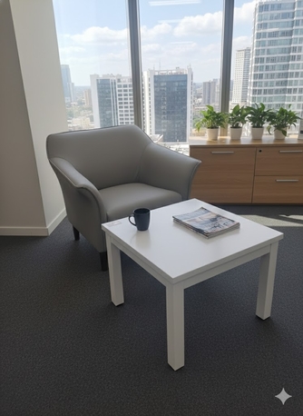 Manama, Furniture, BHD 25,  Pure White Color COFFEE Table