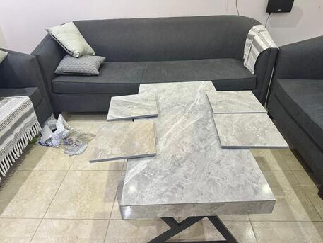 Al Bawadi, Furniture, SAR 450,  Table With 4 Side Tables