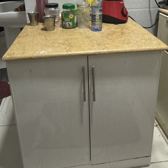 Jizan, Household Items, SAR 100,  Kitchen Cabinet And Table  For Sale 100 SAR
