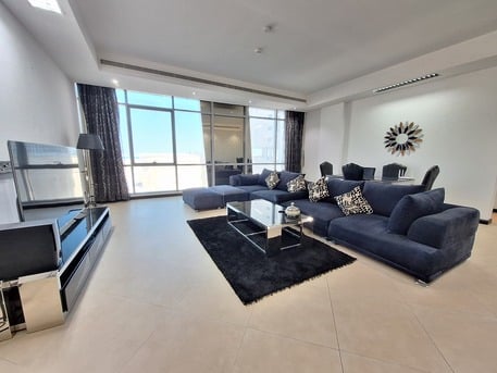 Juffair, Apartments/Houses, BHD 350/month,  Furnished,  2 BR,  Sea View | Premium And Alluring | Extremely Spacious | Family Building | In New Juffair.