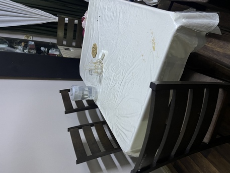 Jeddah, Furniture, SAR 200,  Table And 6 Chairs For Sale