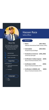 Jeddah, Job Seekers, Safety Officer