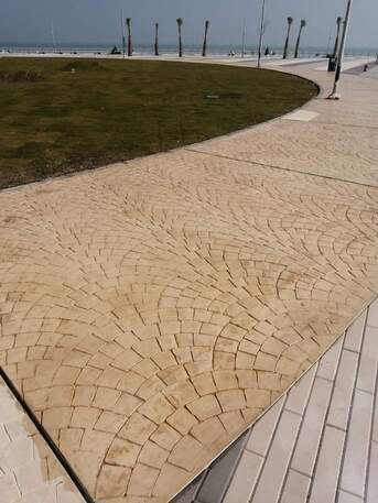 Riyadh, Construction, Floor Casting Department Printed Pigmant All Kinds Of Concret Installation Of Asphalt Epox