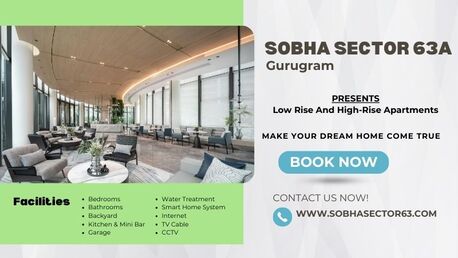 Gurgaon, Real Estate For Sale, 2 BR,  Sobha Sector 63 Gurgaon &ndash; Refined Living In A Prime Location