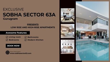 Gurgaon, Real Estate For Sale, 2 BR,  Sobha Sector 63 Gurgaon &ndash; Refined Living In A Prime Location