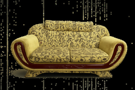 Al Shemaysi, Furniture, SAR 150,  Comfortable 3-seater Used Sofas With Stylish Wooden Trim &mdash; Perfect For Living Rooms