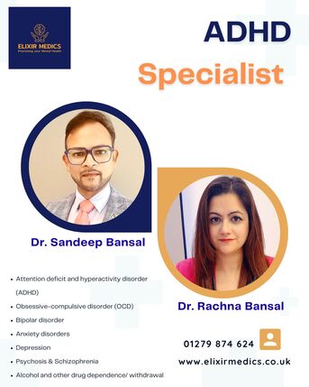 London, Health, How Can An ADHD Specialist In Chelmsford Support You At Elixir Medics?
