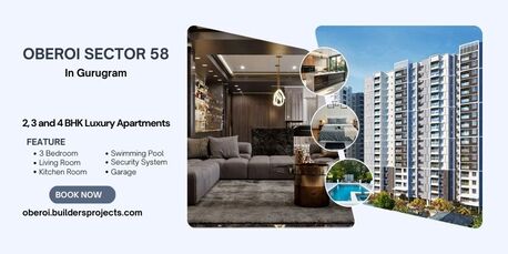 Gurgaon, Real Estate, Oberoi Sector 58 Gurgaon - Live In A Limited Edition
