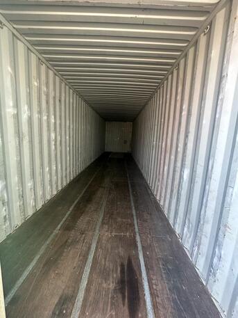 Riyadh, Heavy Equipment, 40ft Used Shipping  Container