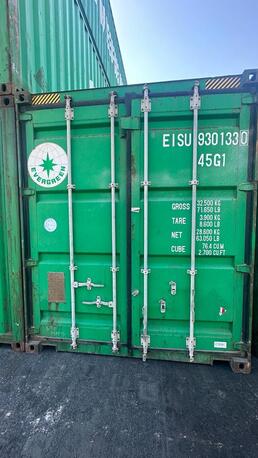 Riyadh, Heavy Equipment, 40ft Used Shipping  Container