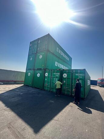 Riyadh, Heavy Equipment, 40ft Used Shipping  Container