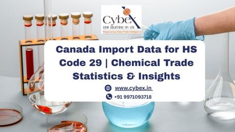 Noida, Business, Canada Import Data For HS Code 29 | Chemical Trade Statistics & Insights