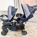 SAR 450,  Double Stroller Excellent New ,perfect Cheap Throw Away Price