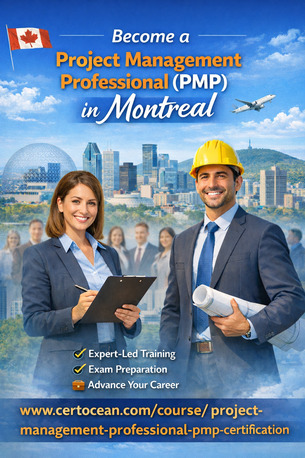 Montreal, Lessons Offered, Advance Your Career With PMP Certification In Montreal