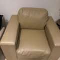 SAR 650,  2 Seater And 2 Single Leather Seater Sofa