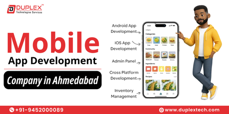 Ahmedabad, Mobile Apps, Mobile App Development Company In Ahmedabad | Duplex Technologies Service