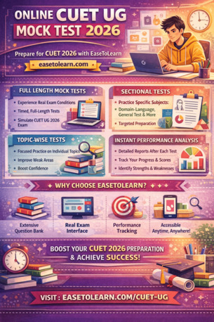 Mumbai, Education, Ace Your CUET UG 2026 With Online Mock Tests &ndash; Prepare Smartly!