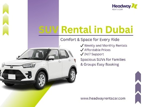Dubai, Automotive, Rent SUV In Dubai For Comfortable Everyday Mobility