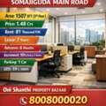 INR 14800000,  1507 Sq. Feet,  Sale Of Commercial Property With Bank Admin  At Somajiguda Main Road, Area:1507  Sft,5th F