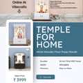 INR 8999,  Elegant Temples For Home That Create A Sacred Space &ndash; Vibecrafts