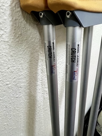 Jubail, Health & Beauty Items, SAR 50,  Underarm Crutches For Leg Fractures