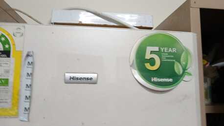Jizan, Household Items, SAR 600,  Sale One Hisense Refrigerator As New