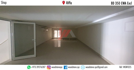 Riffa, Shops, BHD 350,  100 Sq. Meter,  Shop, Riffa - BD 350 Excl WSRF025