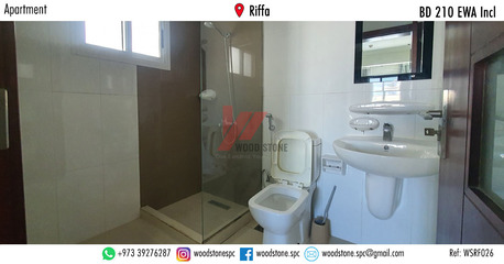 Riffa, Apartments/Houses, BHD 210/month,  1 BR,  80 Sq. Meter,  Semi-Furnished 1 Bedroom Apartment, Riffa - BD 210 Incl WSRF026