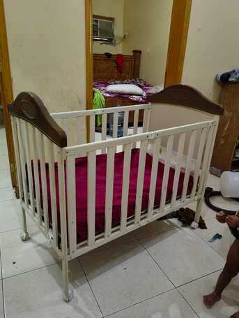 Dammam, Baby & Kid Stuff, SAR 150,  Folding Baby Crib/cot