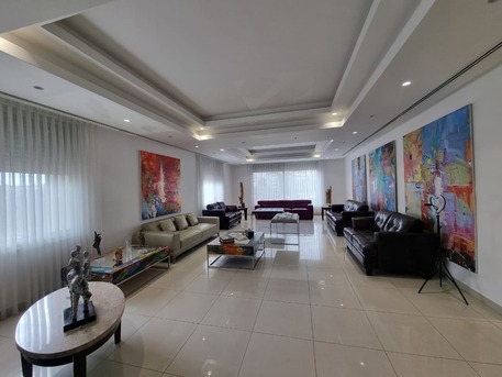 Amman, Apartments/Houses, JOD 40000/year,  Furnished,  4 BR,  430 Sq. Meter,  Modern Furnished Apartment For Rent In Jabal Amman