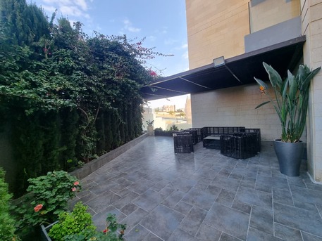 Abdoun, Apartments/Houses, JOD 27000/year,  Furnished,  3 BR,  225 Sq. Meter,  Semi Ground Floor Apartment For Rent In Abdoun