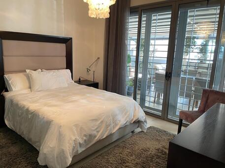 Amman, Apartments/Houses, JOD 30000/year,  Furnished,  3 BR,  220 Sq. Meter,  Stunning Ground Floor Apartment For Rent In Jabal Amman