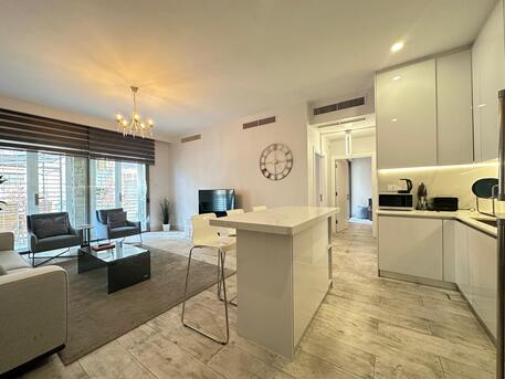 Abdoun, Apartments/Houses, JOD 14000/year,  Furnished,  2 BR,  110 Sq. Meter,  Ground Floor Apartment For Rent In Abdoun