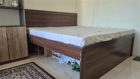 Dammam, Household Items, SAR 450,  I Want To Sell A King-size Bed  With Mattress (SAR 450)