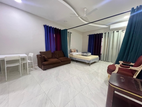Zinj, Apartments/Houses, BHD 200/year,  1 BR,  ????ZINJ ???? NEW RENOVATED SPACIOUS STUDIO FULLYFURNISHED FLAT( OPPOSITE OF NASSER PARMER