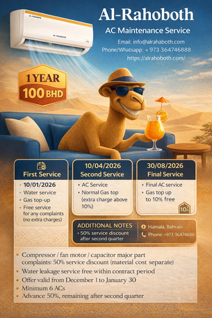 Juffair, Air Conditioning, AC Maintenance, Repair, Services  &ndash; Bahrain