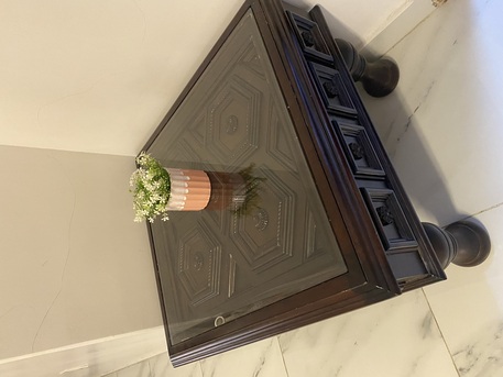 Khobar, Furniture, SAR 100,  Homecentre Wooden Side Table