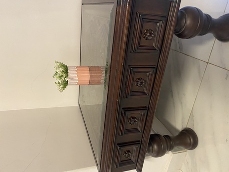 Khobar, Furniture, SAR 100,  Homecentre Wooden Side Table