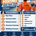 Urgent Requirements Pipe Fitter/structural Fitter