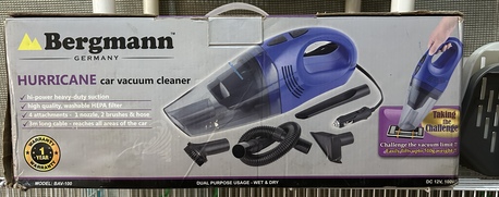 Jubail, Appliances, SAR 40,  Car Vacuum Bergmann Germany