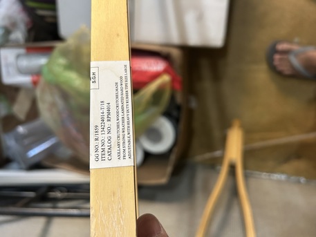 Jubail, Health & Beauty Items, SAR 35,  Wooden Crutches