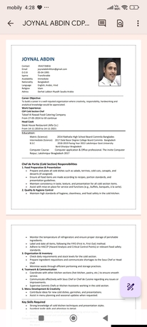 Riyadh, Job Seekers, CDP Copd Section