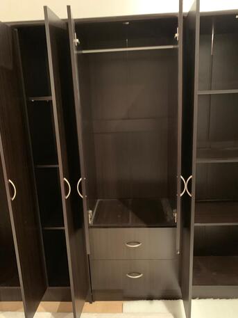 Al Rawdah, Furniture, SAR 45,  Urgent Sale Wardrobe,dining Table With Chairs Mirror