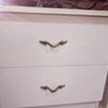SAR 150,  2 White Bedside Tables