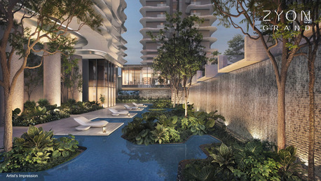 Singapore, Real Estate For Sale, SGD 1450000,  1 BR,  474 Sq. Feet,  Zyon Grand Condo In Singapore
