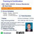 Certified QA/QC Inspector &ndash; International Certificate (USA-Based | Aramco, Oil & Gas, Cons