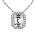 USD 1642,  Luxury 1.26cttw Lab Diamond Pendant Necklace For Women At GemsNY
